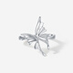 Saturday Fu PT950 Platinum Ring Female Butterfly Ring Birthday Gift B0113314 No. 12 About 4.72g