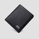 Hailan Home HLA HLA Men's Short Cowhide Willet Business Billet Billet Billet