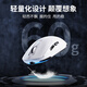 宏碁（acer） 无线蓝牙三模鼠标游戏电竞专用办公有线笔记本电脑通用可充电式轻量化设计人体工学宏定义 高雅白【游戏三模+60g超轻+仿生骨架结构】