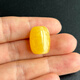 Yuzhi 1 item 1 certificate 1 shot natural raw mineral Russian beeswax barrel beads transfer beads amber single beads chicken oil yellow with beads G9939 treasured orphan product 3.11 grams