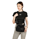 Andseeyou Damen Crossbody Bag New Oxford Stofftasche Frauenbeutel One-Shoulder-Muschel-Brustbeutel Textur Leichter Einweihbeutel Frauen Schwarz