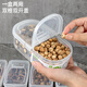 Home KATEI STORY Japanese seasoning box spice storage box food-grade refrigerator home kitchen peppercorn aniseed condiment fresh-keeping box small double-open + half-open 2 pieces each