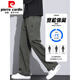 Pierre cardin American work pants men's loose straight paratrooper pants 2025 summer thin sports charge casual trousers 9856-Military green M 90~110Jin[Jin equals 0.5 kg]