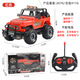 Kankeirr cross-border 1 18 remote control off-road climbing car 2.4G four-way drift stunt car children's electric toy car model 6061 red (with lights) 500g 1 18/ window color box