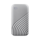 Western Digital (WD) mobile hard disk solid state PSSD type-c interface Xiaobeike mobile phone direct connection laptop external My Passport accompanying Shining silver 1050MB/s 1TB