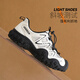 
ZHR hiking shoes for women casual outdoor sports lightweight creek tracking shoes for women versatile splicing women's shoes G683 apricot color 37