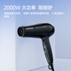 Secador de pelo de flyco para el hogar Aire caliente y fría cuidado de aire frío para el cabello seco de secado rápido 2000W Alta potencia FH6231