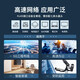 Akihabara (CHOSEAL) Super Category 6 Network Cable Gigabit High-speed Dual Aluminum Foil Copper CAT6A Engineering Home Decoration Network Gray QS6169A Aluminum Foil Shield Bare Wire 305m