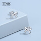 TTMIX platinum earrings for women pt950 platinum love bow earrings for pierced ears as a gift for girlfriend earrings 2.3-2.5g