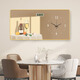 
Meiyouchun Modern Simple Restaurant Decorative Painting Wall Clock 2025 New Perpetual Calendar Electronic Watch Nordic Flower Clock Wall JD121.13 Perpetual Calendar + Watch 100*50cm Crystal Picture PVC Gold Edge