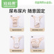 妈妈果（org.mama）婴儿尿布裤防漏透气可洗尿布兜宝宝隔尿裤新生儿尿片固定裤 2条装 【小象+条纹】 L码(15-24斤)
