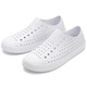 
crazy ativ children's hole shoes for boys and girls summer EVA lightweight breathable parent-child shoes beach shoes sandals outdoor stream tracing shoes white [boutique gift box] blue label 27 [photo based on the size of the sneaker]