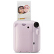 Fuji Polaroid mini11 Polaroid 9 upgraded model Polaroid mini12 one-time imaging camera Goddess Day gift MINI12 Iris purple (spot quick delivery) Official match (excluding photo paper)