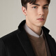 EMZ Ordos [Double-sided woolen series] Pure wool coat men's suit collar mid-length woolen jacket