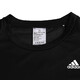 阿迪达斯（adidas）官方舰店短袖女 夏季新款跑步训练运动服梭织快干半袖上衣圆领T恤 9274-黑色梭织快干-现货速发 S 推荐85-110斤