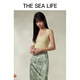 
THE SEA LIFE Ou Hai Yisheng Multi-color suspender vest for women spring and summer new style knitted vest 15736 white apricot M