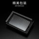 Zhexiang Creative Carbone Fiber Portefeuille NFC Brusque NFC Ultra-Thin Little's Mini Credit Card Card Card Card Card Card Card Business Antift The Antift Anti-Magnétique Style Black Shift Carbon Carte en fibre de carbone Shif