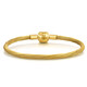 Zhou Shengsheng [Dünnes Seil] Goldenes Armband Charme Perlen Seil 3mm Dünnversion Armband Edelstahl Seil W17
