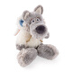 NICI birthday gift birthday doll Ulvi wolf doll plush toy cute pillow plush doll for boys