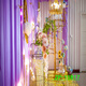 Internet-Promi weibliche Anker-Anker warm, romantisch und einfacher Live-Sendungs-Hintergrund-Stofftuch-Anker Live-Broadcast Room Hintergrund 3D Dreidimensionale Videofotografie ZP-15775 2 Meter breit + 2,5 Meter hoch (mit Haken)