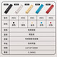 雁鹏丽声高档初学者十二孔树脂格布鲁斯口琴低音加faLa 12孔 红色 C调（初学者专用）