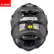 LS2 Carbon Faser Offroad-Zughelm-Motorradhelm Männer und Frauen Motorrad vier Jahreszeiten Anti-Fog Dual Lens MX701 Kohlefaser 6K-Gloss Black XL (57-58)