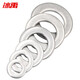 Bingyu BY-869 304 Joint plat en acier inoxydable Din125 Type A joint plat M14 (100 pièces / pack)