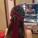 Haiyiduo Velvet Flower Bride Suit Bud Temperamento simple Vestido de novia Accesorios para el cabello Rojo Ropa Tosta Tatal Tatal de la nueces Velvet de terciopelo Flor roja [Diadema + cuatro 8 flores]