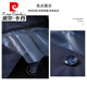 Pierre Cardin Spring y Autumn Men's Business Chaqueta casual traje de mediana edad y jóvenes solapa de color sólido delgado chaqueta del viento delgado gris claro 1048 m [sugerido 98-118jin [Jin iguala 0.5 kg]]]