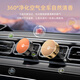 Tuliang Leipao T03/C01/C10/C16/C16 car aromatherapy car air outlet perfume deodorizing fragrance high-end Leipao brown contains 4 replacement cores + gift box