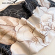 MELLENDA KAMAR SITE WEB OFFICIEL SILK Écharpe 2025 NOUVEAU ÉCRULE STEMBRE STEMBRE CADEAU DE FACRE DE MELORS MERNIFICATION à la mode et polyvalente pour mère [rose clair] Gift haut de gamme haut de gamme pour petite amie et femme