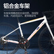 
Ford flat road bicycle adult teen middle school students ultra-light speed bike YM200-Knight gray M size