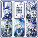 
Genshin Impact Water God Funinga Card Set Student Campus Card Meal Card Bus Card Subway Card School Card Certificate Set with Hanging D Funinga z15277 [Card Set + White Knit Keychain]