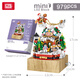 Lizhi (Loz) building blocks men's and women's toys Children's Day assembled model Christmas gift for boyfriend and girlfriend 1238 music box