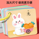 
Secondary bear early education card double-sided educational toy literacy card baby enlightenment animal card with picture cognitive early education card toy baby recognition number