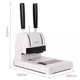
Huimeng Accounting Voucher Binding Machine 3888 Financial Binding Machine Riveting Pipe Binding Machine Special Personnel File Binding Machine File Bidding Machine Binding Machine Picture and Text Contract Deli 3878 Binding Machine [Package Two]