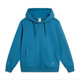 Li Ning Autumn Men's Sports Fashion Chaqueta Color de algodón puro Cardigan sudadera con capucha AWDT967 Polio de piedra 967-7 XL180