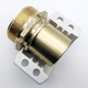 
XMSJEN14420-3 Aluminum alloy pipe clamp brass pylon joint combination shield machine copper head two-half buckle hose 3/4 inch = DN20 pylon joint + aluminum pylon DN