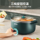 Haushalt großer Kapazität Mehrzwecker Hot Pot Hot Pot Multifunktion Haushalt Elektrischer Kocher Elektrischer Kocher 5-Liter-Drei-Gang-Heißtopf H28YK835