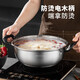 Maxcook steamer 304 stainless steel 30CM two-layer steamer thickened multi-bottom soup pot induction cooker universal MCT2134