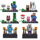 Compatible with Lego Diy Blocks assembled building blocks Minecraft Melon Farm Chicken Coop Boy Children's Toys 838-Domestic Igloo