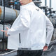 Chao Chao Ice Silk Quick-drying Sun Protection Clothing Men's Summer Thin Trendy Brand Jacket Anti-UV Sun Protection Clothing Summer Fishing Cool High Quality Running Model 2087 Gray 3XL Recommended 155-165 Jin Jin equals 0.5 kg Can be worn