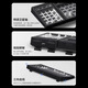 腹灵（FL·ESPORTS）mk870pro黑莓侧刻有线蓝牙无线机械键盘客制化办公电竞游戏静音 【三模无线】黑曜石Pro 黑莓侧刻 青轴【宿友挨打轴】