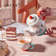 JOYYE Kung Fu Tea Set Garden Tea Set Set Living Room Practical Birthday Gifts for Relatives, Friends and Elders High-end Souvenirs