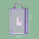 Dile A4 file bag large capacity zipper bag student mesh test paper subject classification bag storage homework information tutoring bag three-layer 1484 homework model three-layer mesh cram bag test paper model