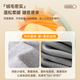 MINISO velvet pants for men, winter loose cotton pants, autumn and winter wide-leg sports and casual trousers for men, gray straight sweatpants, gray green (free pen tip pants label) 2XL 185 (weight 160-180Jin Jin is equal to 0.5 kg)