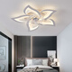 YUNQIGE Ventilateur de plafond personnalisé Light Chadow Smart Eye Protection Home Dining Dining Chambre Master Shaking Head Plafond Van de ventilateur peut être changé