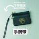 Gu Jianmu Coin Wallet Mini Small Small Small Fashion Coréen Student Student Key Coin Card Card Sac Fabric Short Small Wallet Berlin Bleu foncé