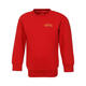 Adidas [大发发] Adidas Boys Lk KN Экипаж вязаный круглый щит JF3883 128