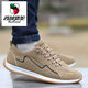 
Western Region Camel (VANCAMEL) men's shoes for spring 2025 new breathable and light casual shoes for one foot for the first goose shoes for versatile men's fleece sneakers AW9902 blue cloth style one size smaller 41